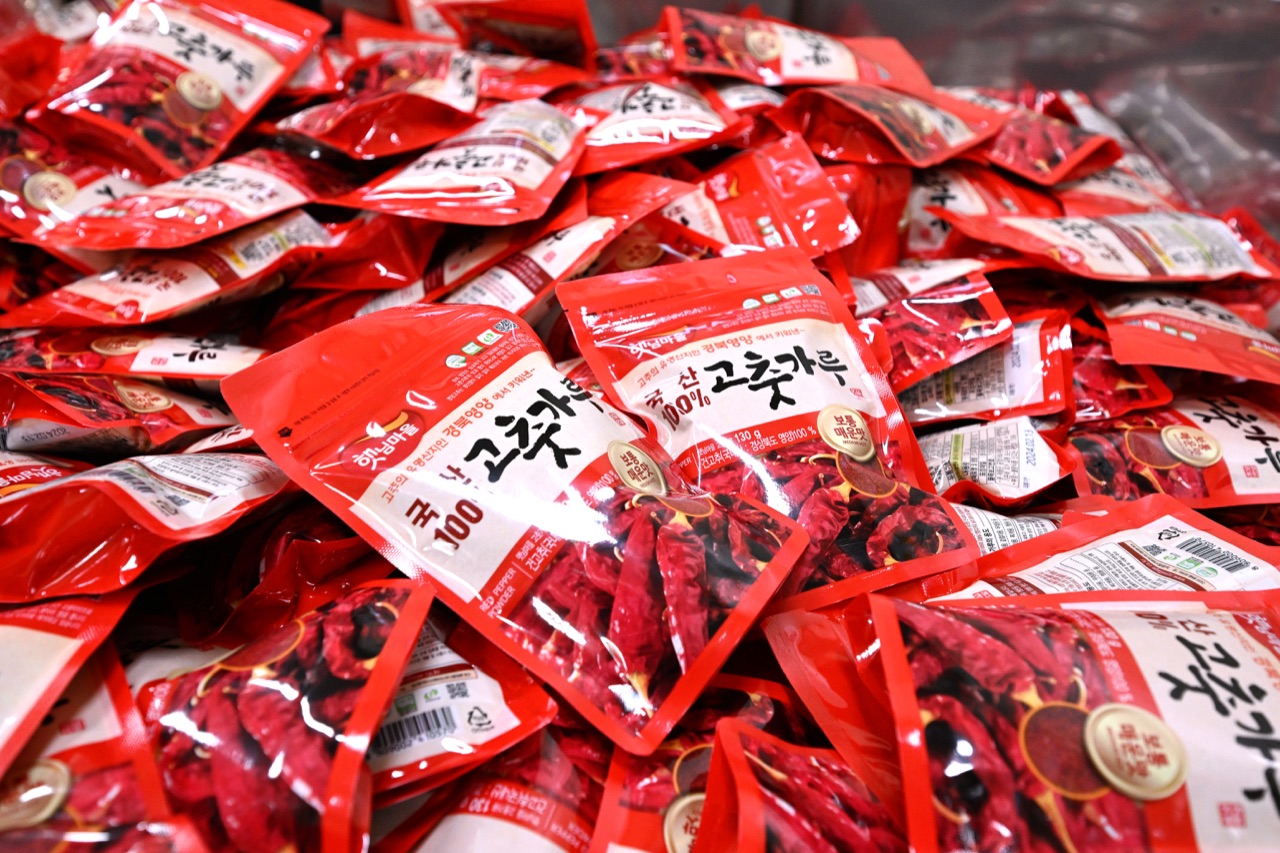 파우치팩 포장